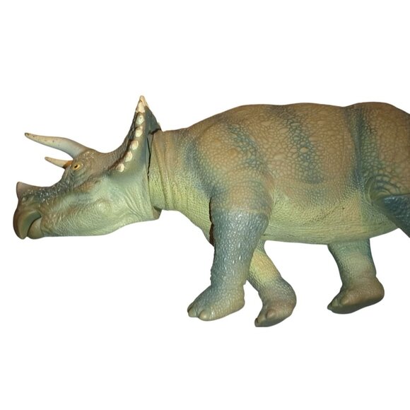 1990s Jurassic ParK 3pc T-Rex JP06 Stegosaurus JP07 Triceratops JP08 Vintage W/O - Picture 15 of 16